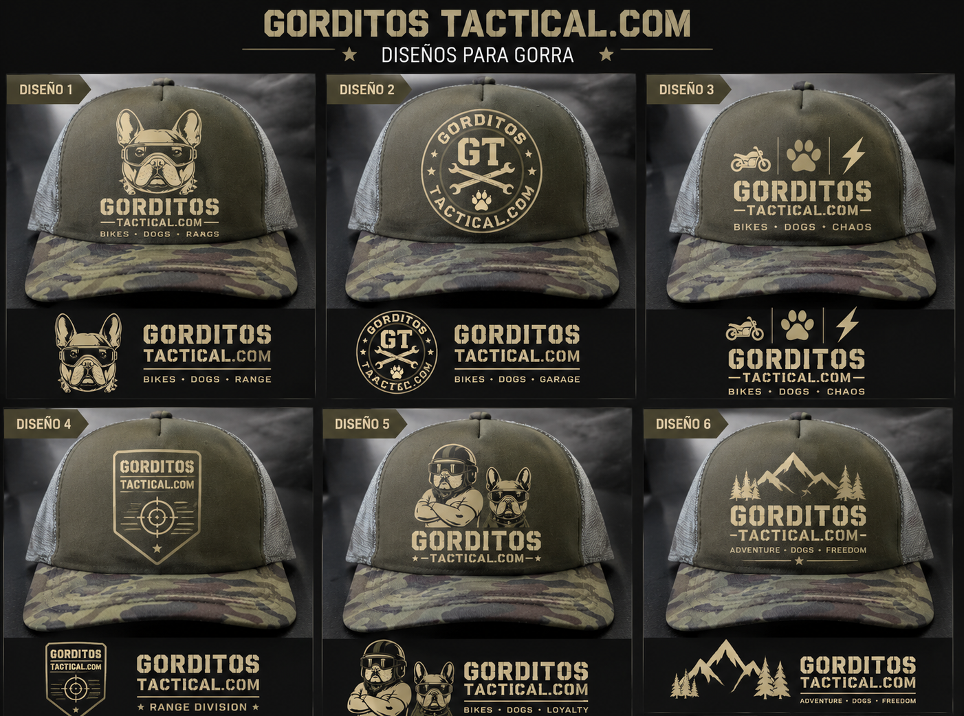 Gorditos Tactical Trucker Hat