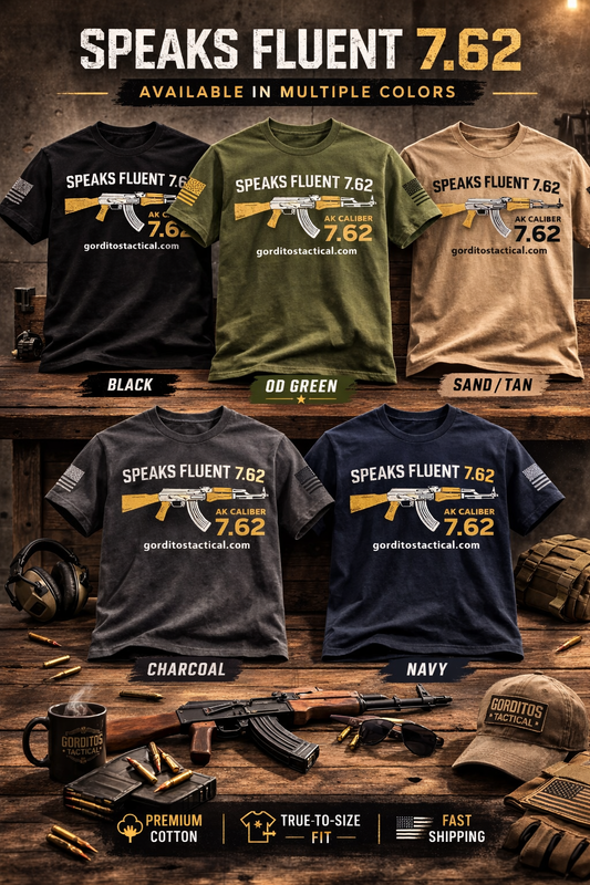 SPEAKS FLUENT 7.62 Shirt