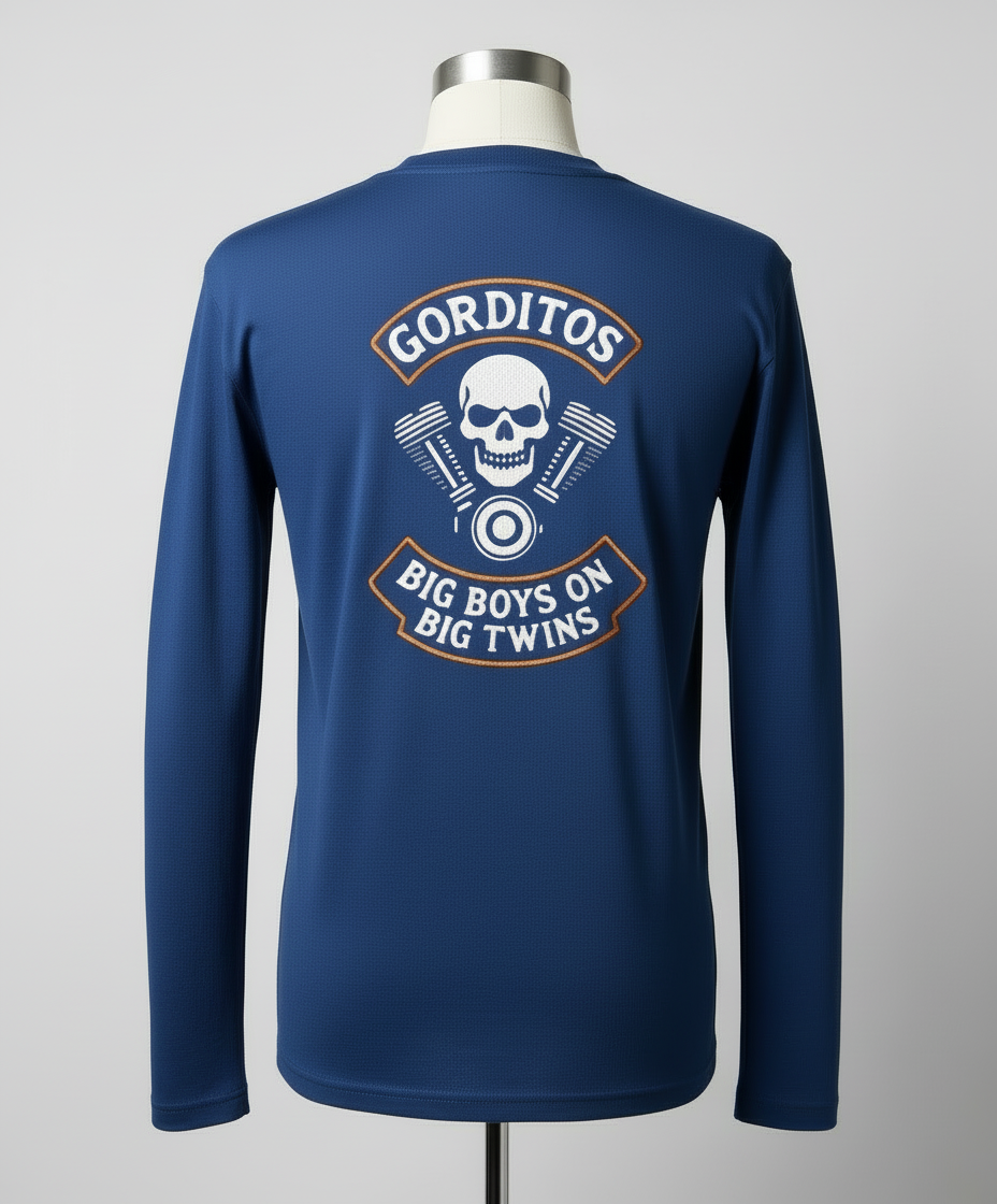 This tee celebrates the crew that runs deep—perfect for big boys who roll with their squad