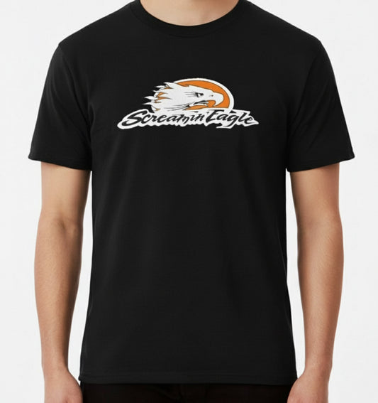 Unleash your inner patriot with this bold Screaming Eagle long sleeve shirt