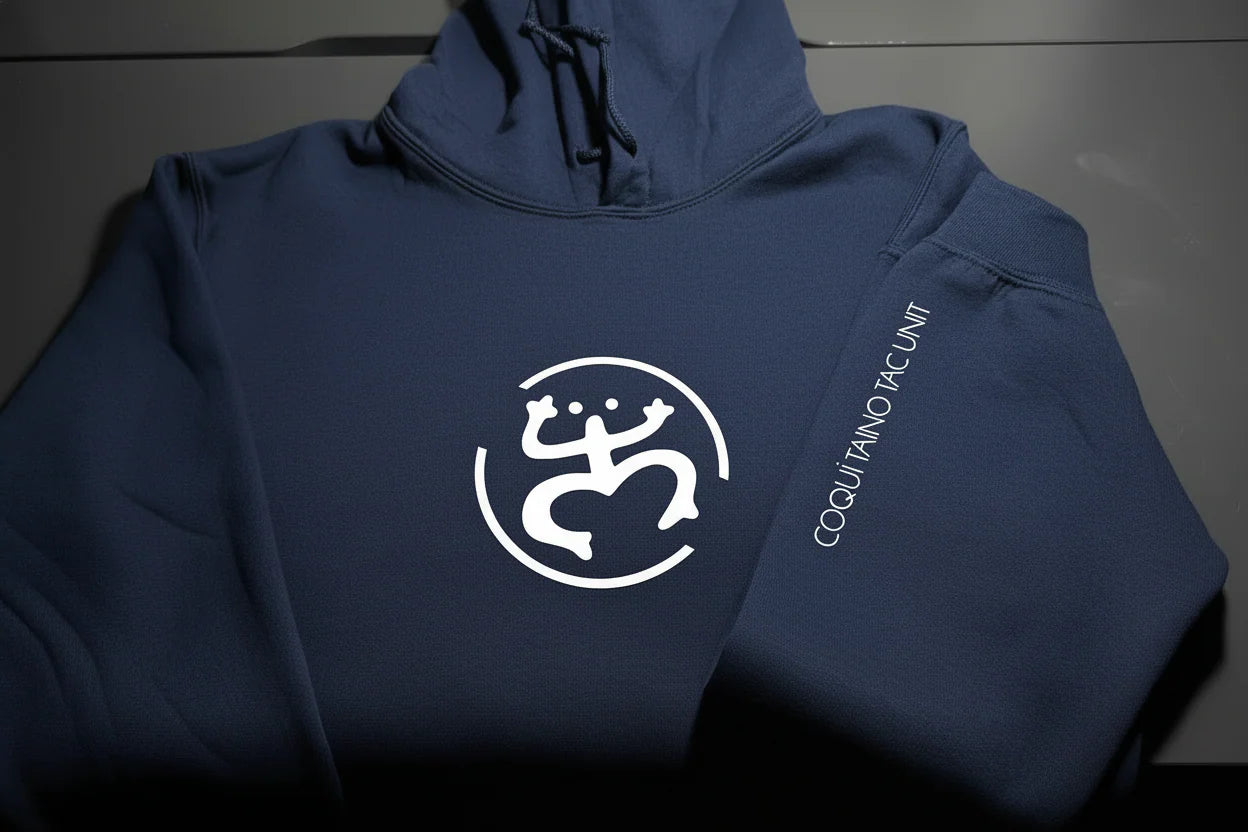 Coqui Taíno Hoodie Rep your roots with the Coqui Taíno Hoodie