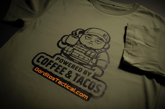 T-SHIRT Perfect for coffee lovers and taco enthusiasts who refuse to choose between them, this shirt pairs comfort with attitude.