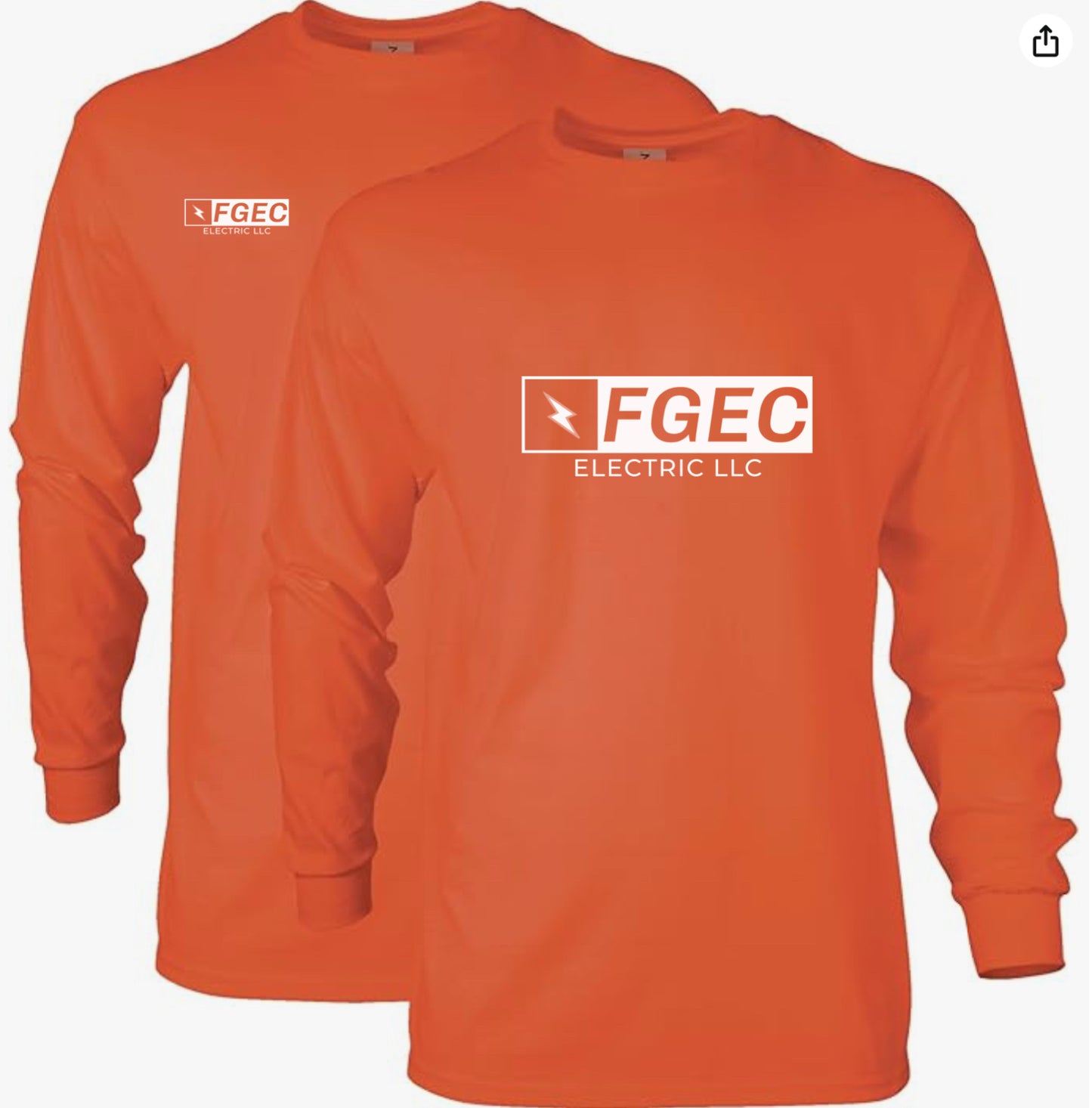 FGEC Electric Company Long Sleeve Shirt