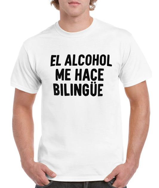 Alcohol turns anyone into a bilingual chatterbox!