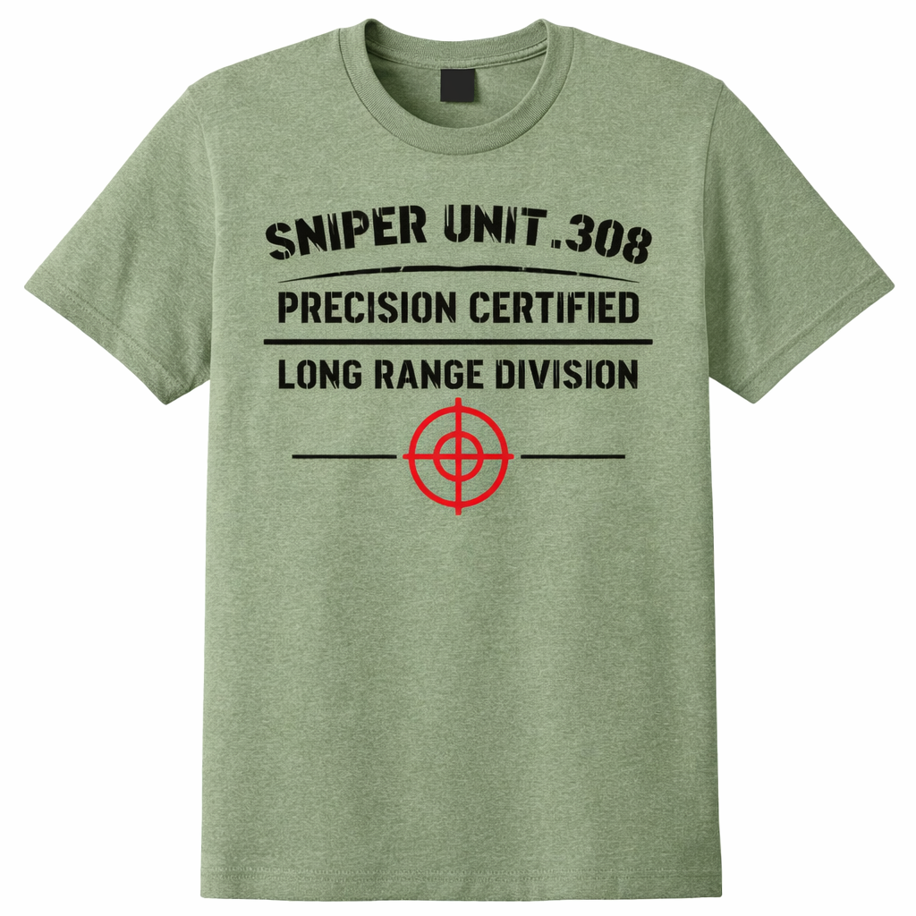 Precision meets style with the Sniper 308 Shirt