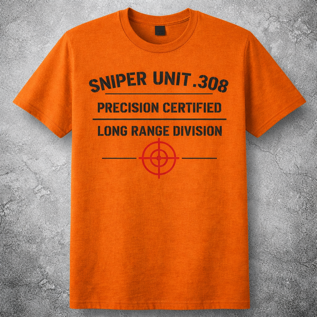 Precision meets style with the Sniper 308 Shirt