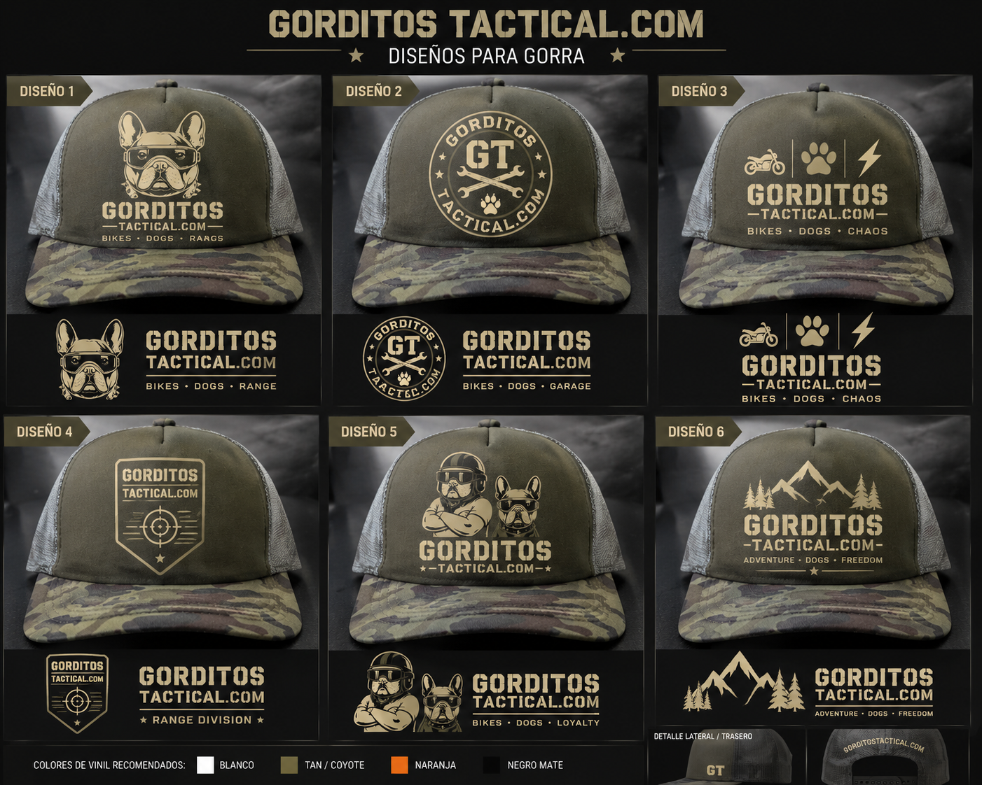 Gorditos Tactical Trucker Hat
