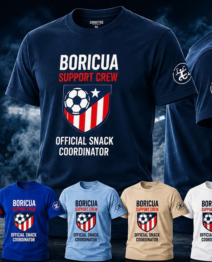 Boricua Support Crew tee