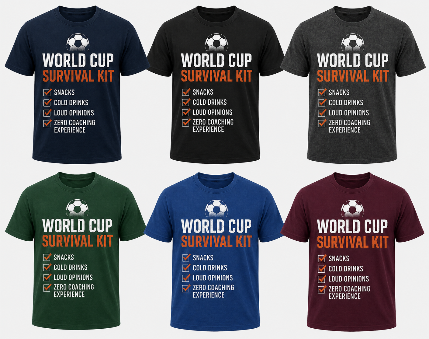 WORLD CUP SURVIVAL KIT Shirt