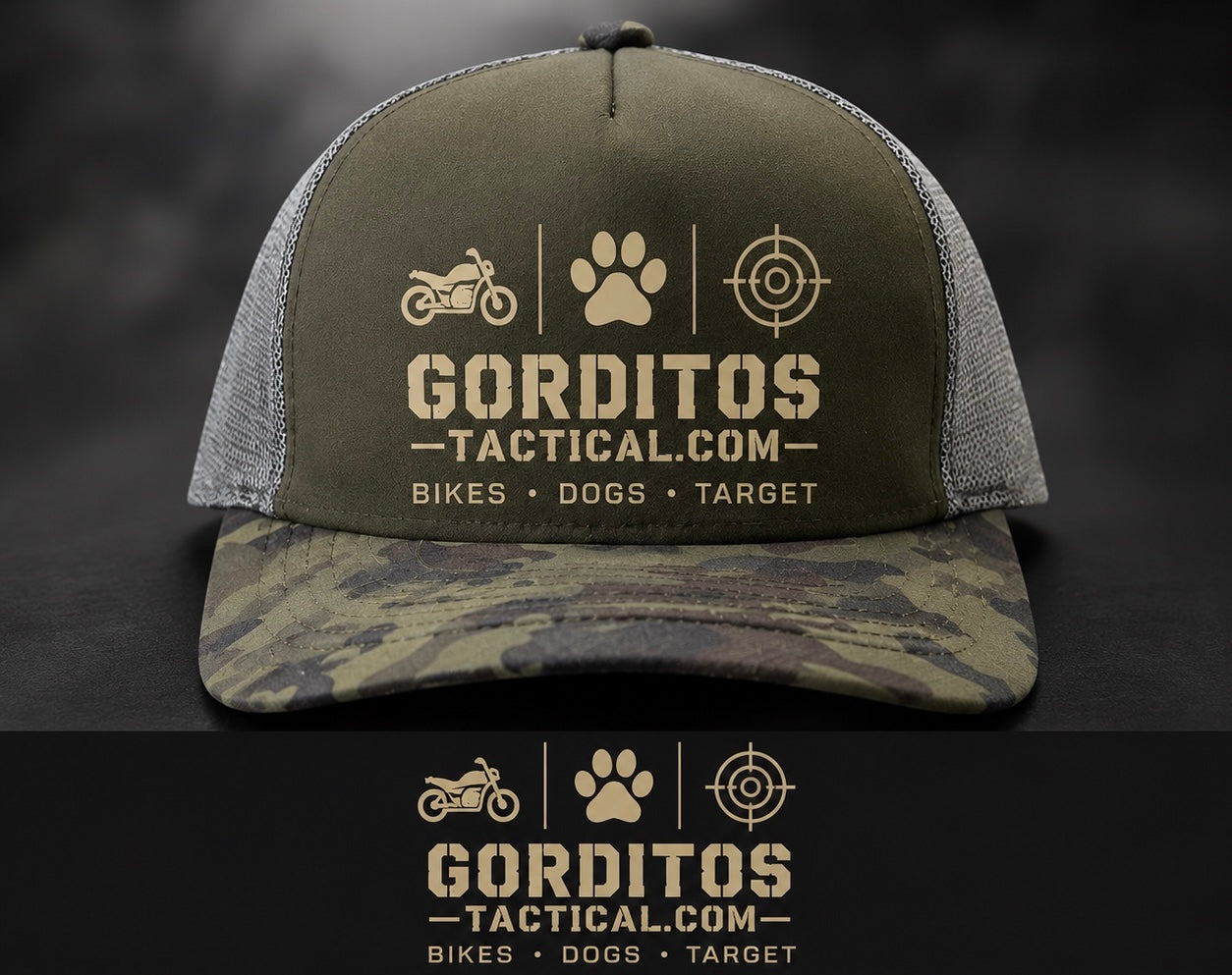Gorditos Tactical Trucker Hat