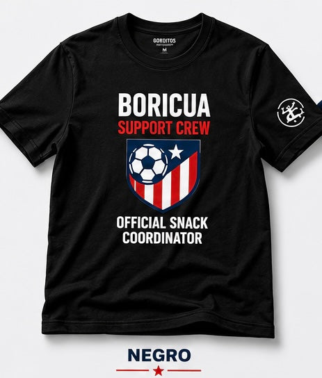 Boricua Support Crew tee