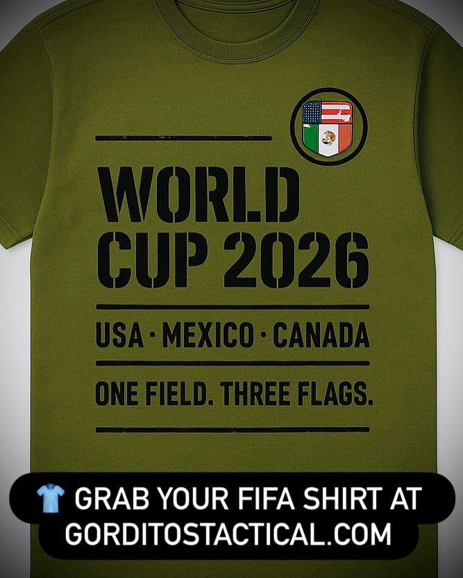 Show your love for the game with this playful Fifa 2026 shirt.