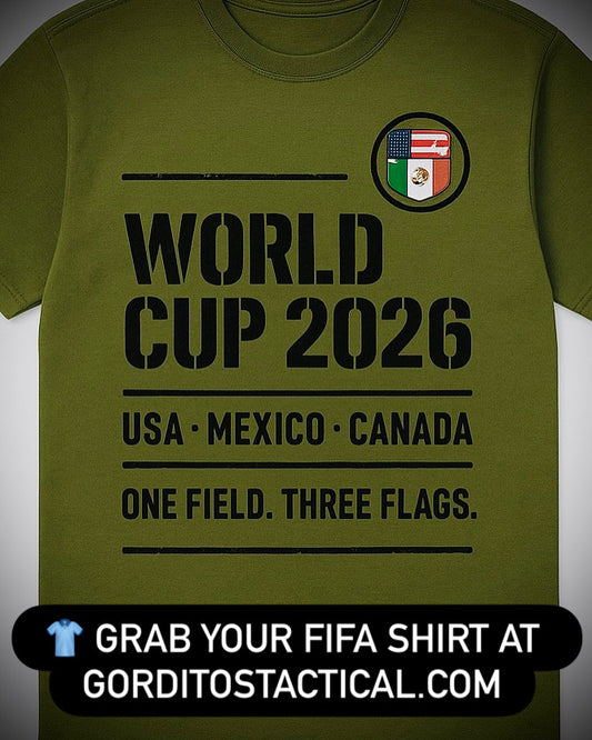 Show your love for the game with this playful Fifa 2026 shirt.