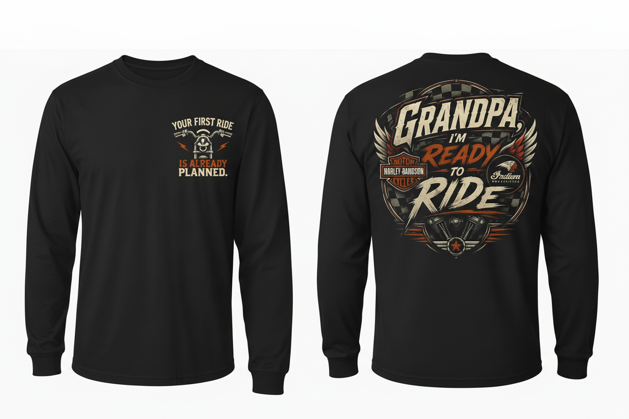 I’m ready to ride shirt (long sleeve)