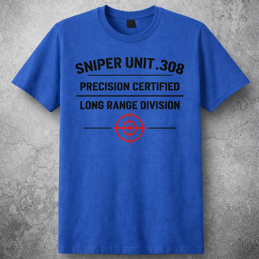 Precision meets style with the Sniper 308 Shirt