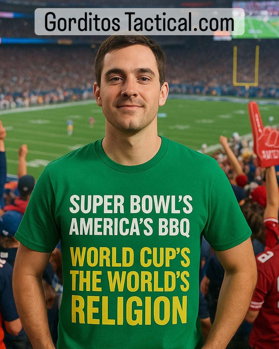 Show your love for the game with this playful Fifa 2026 shirt.