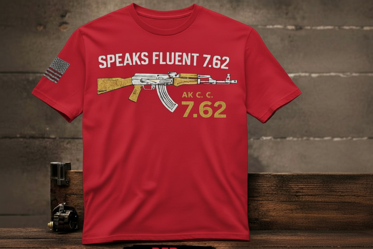 SPEAKS FLUENT 7.62 Shirt