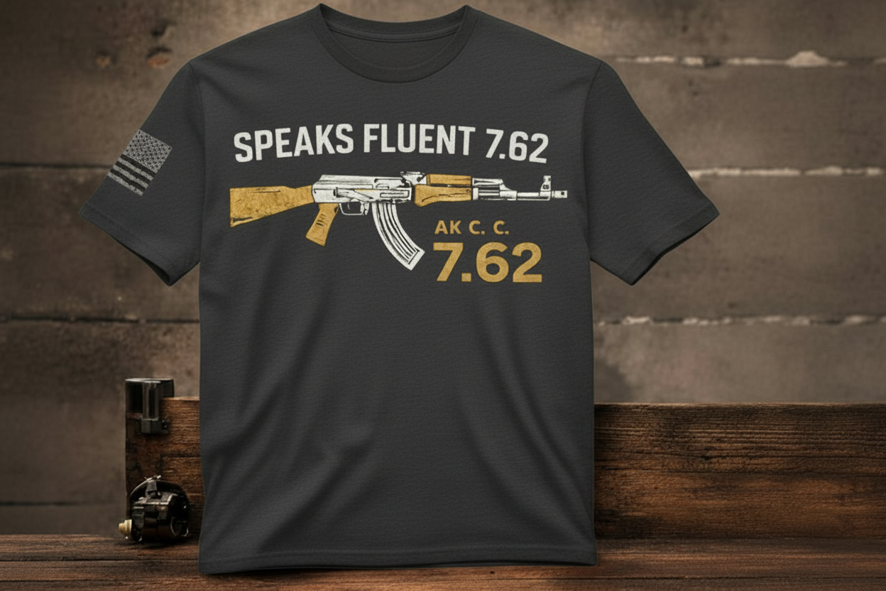 SPEAKS FLUENT 7.62 Shirt