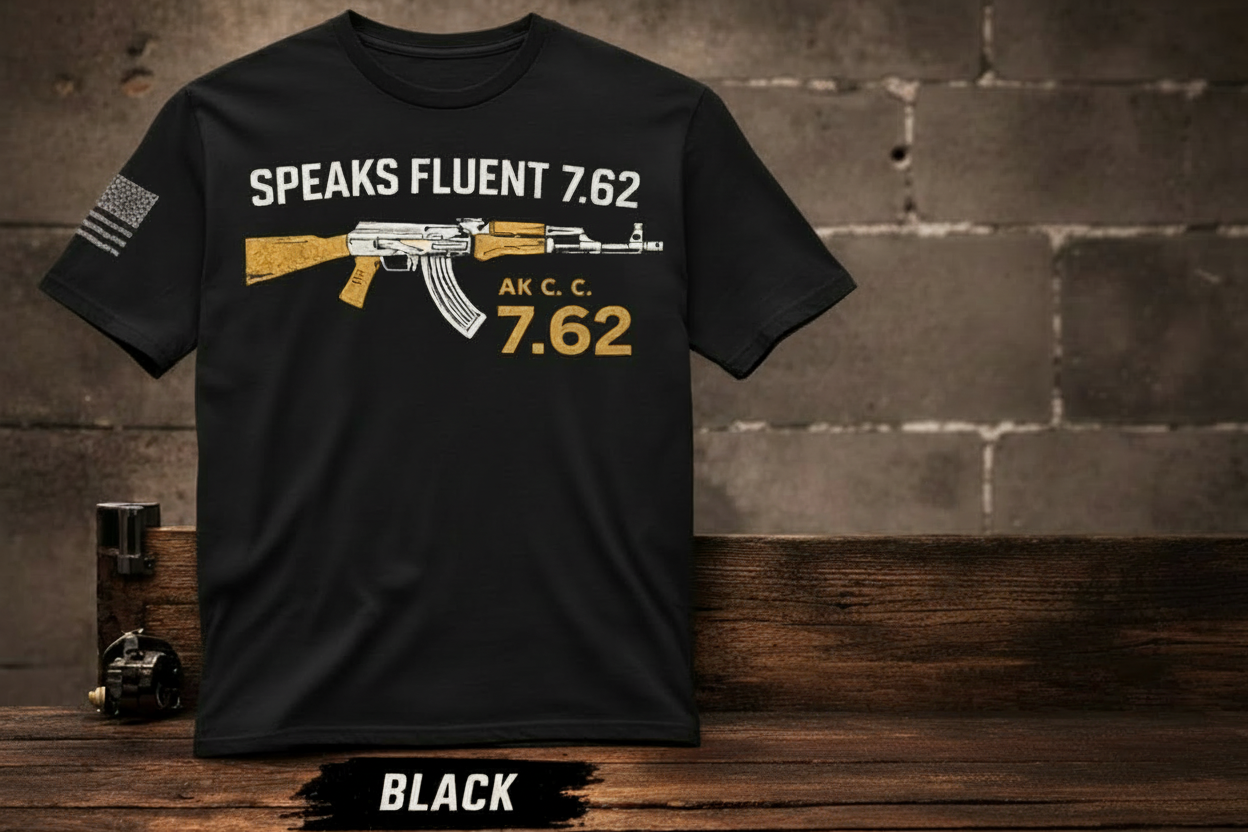 SPEAKS FLUENT 7.62 Shirt