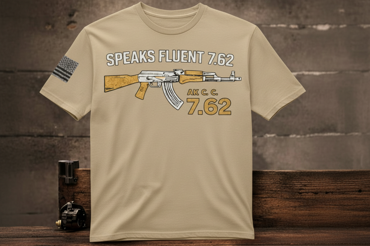 SPEAKS FLUENT 7.62 Shirt