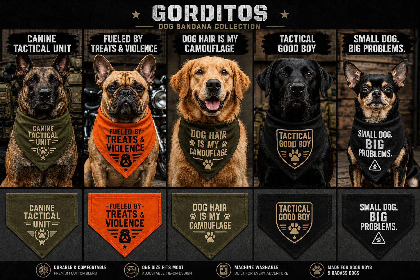 BIKER DOG DIVISION.