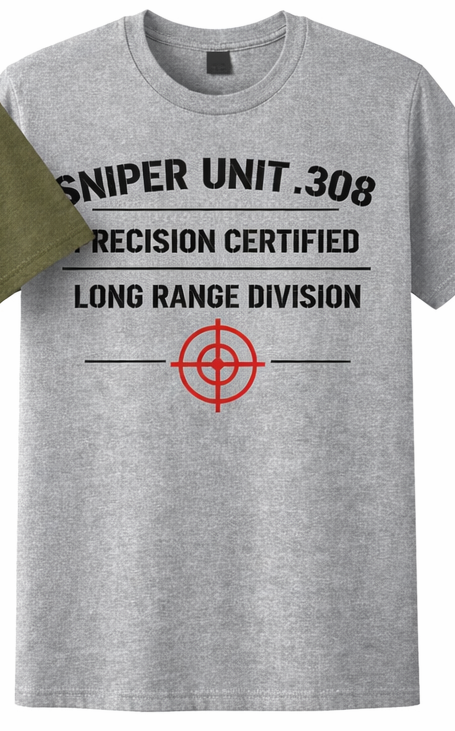 Precision meets style with the Sniper 308 Shirt