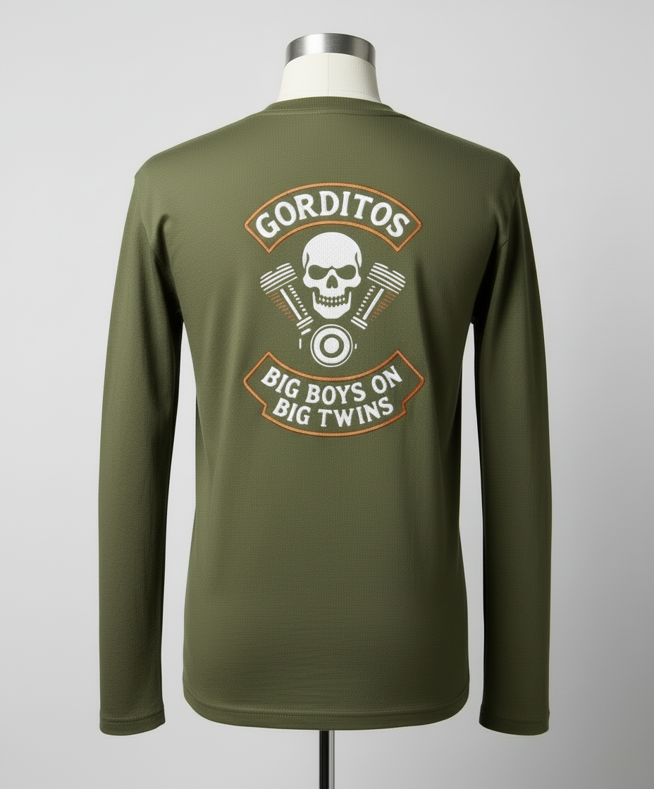 This tee celebrates the crew that runs deep—perfect for big boys who roll with their squad