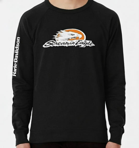 Unleash your inner patriot with this bold Screaming Eagle long sleeve shirt