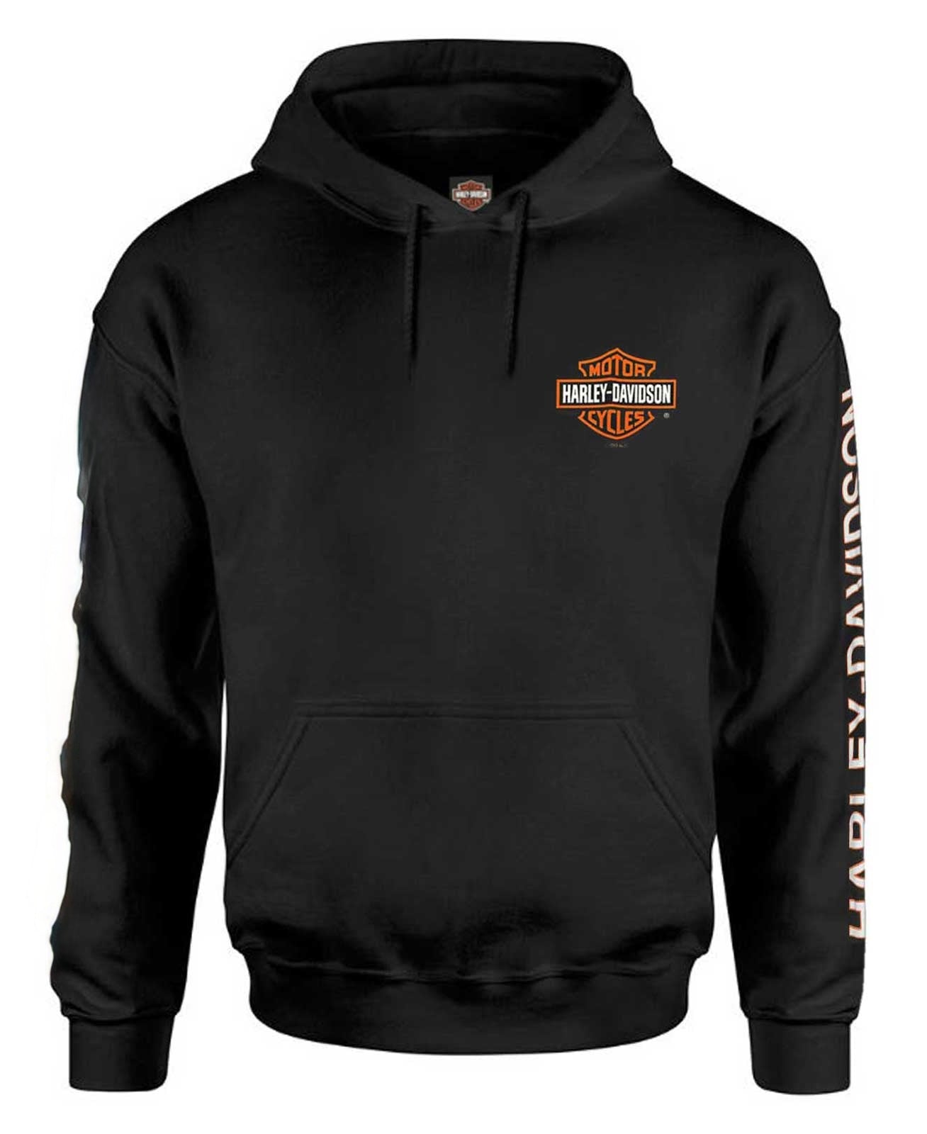 Harley Willie G Skull Hoodie Rock that iconic Willie G skull with serious style.