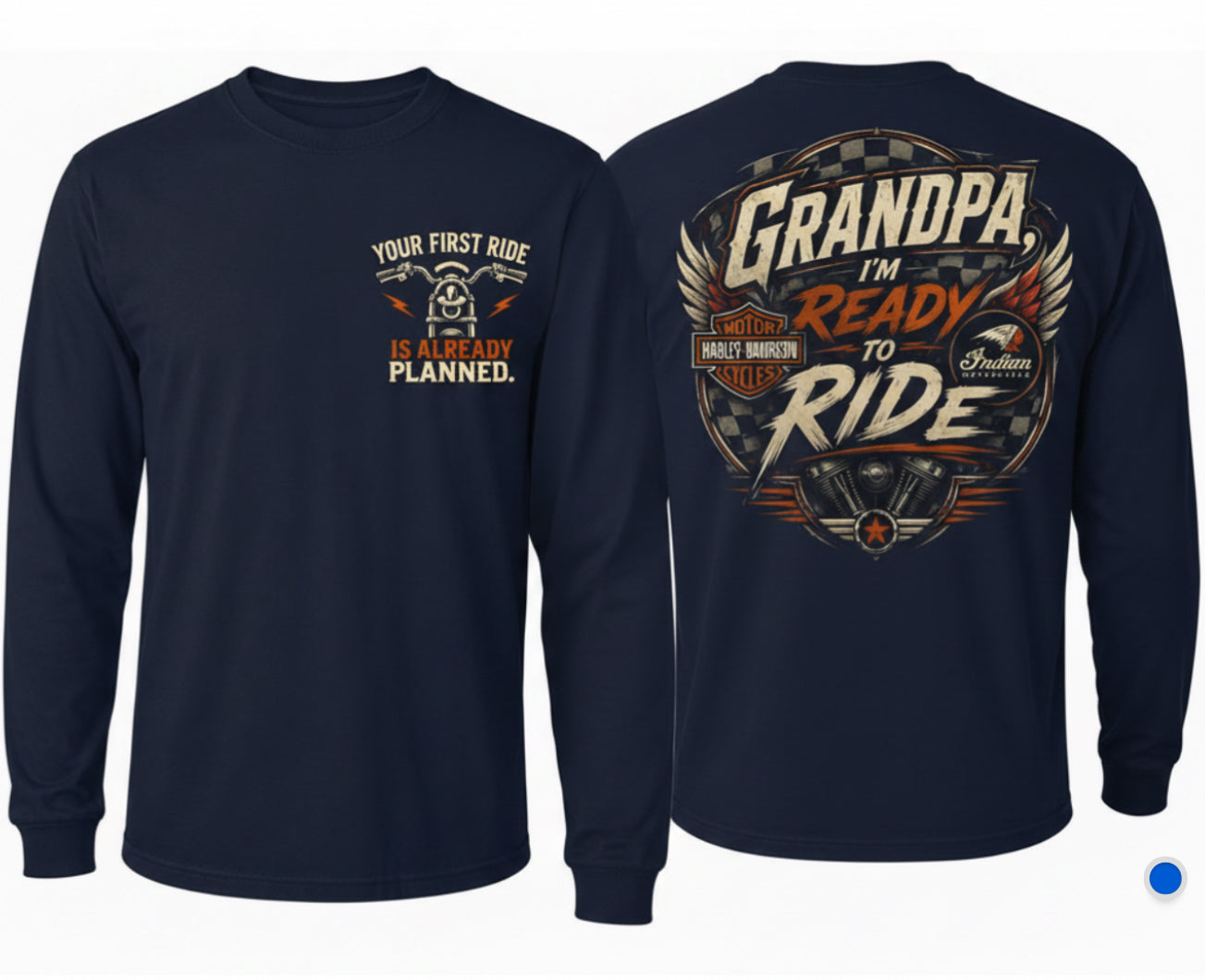 I’m ready to ride shirt (long sleeve)