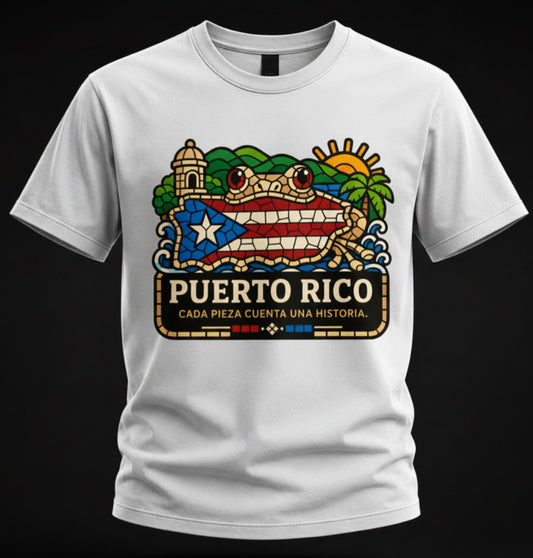 Puerto Rico Mosaic tshirt