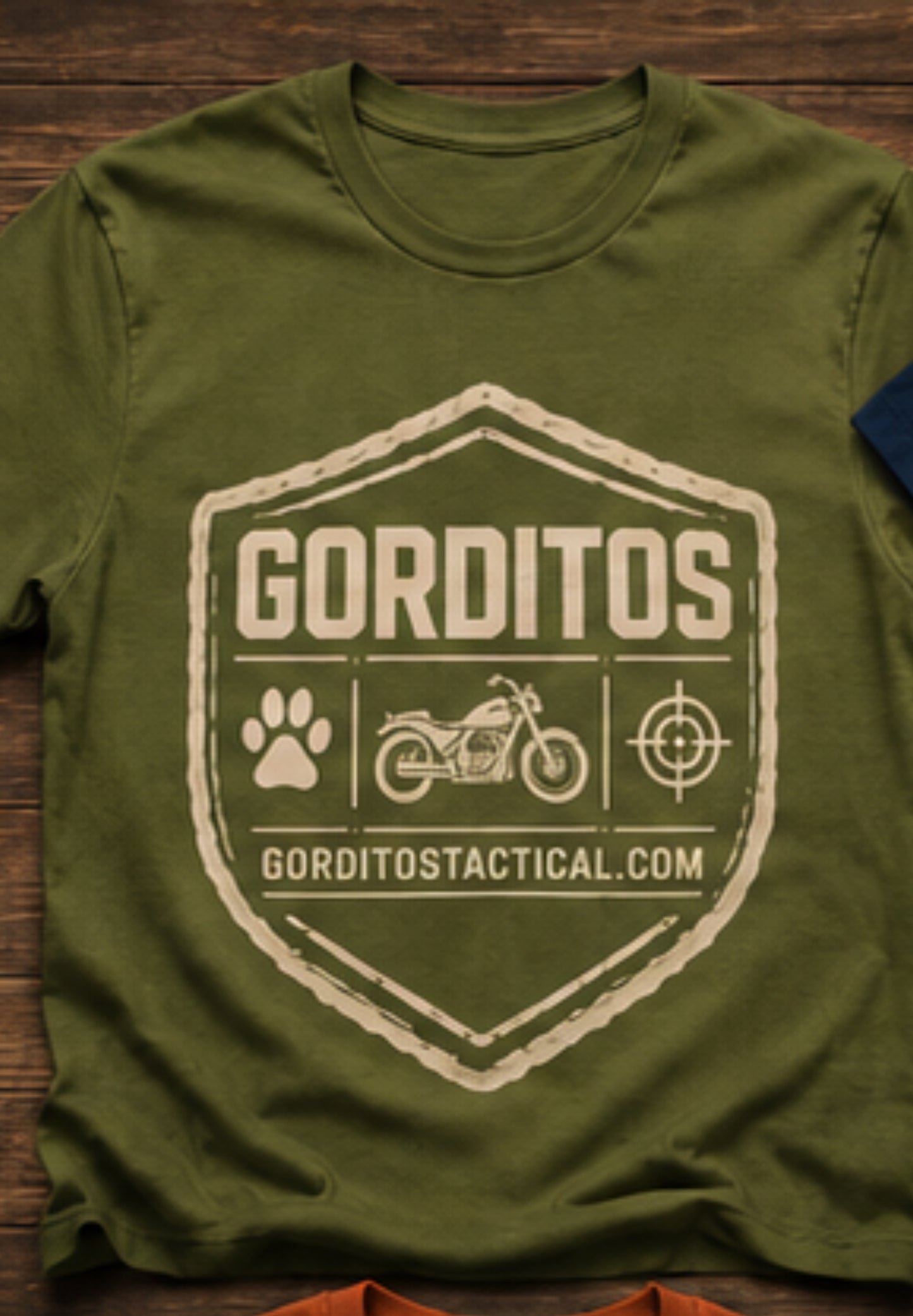 Dogs-Bikes-Range tshirt
