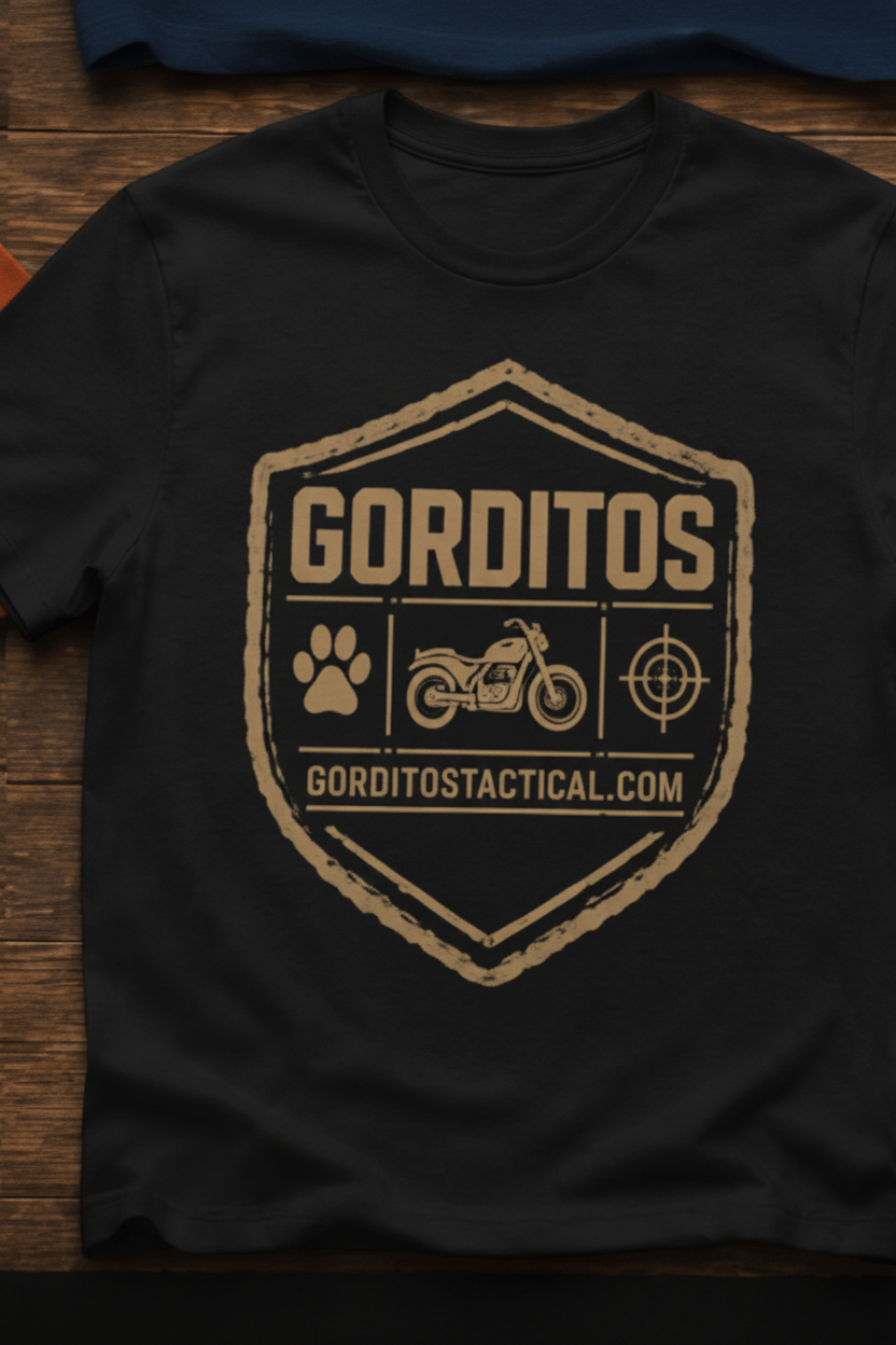 Dogs-Bikes-Range tshirt