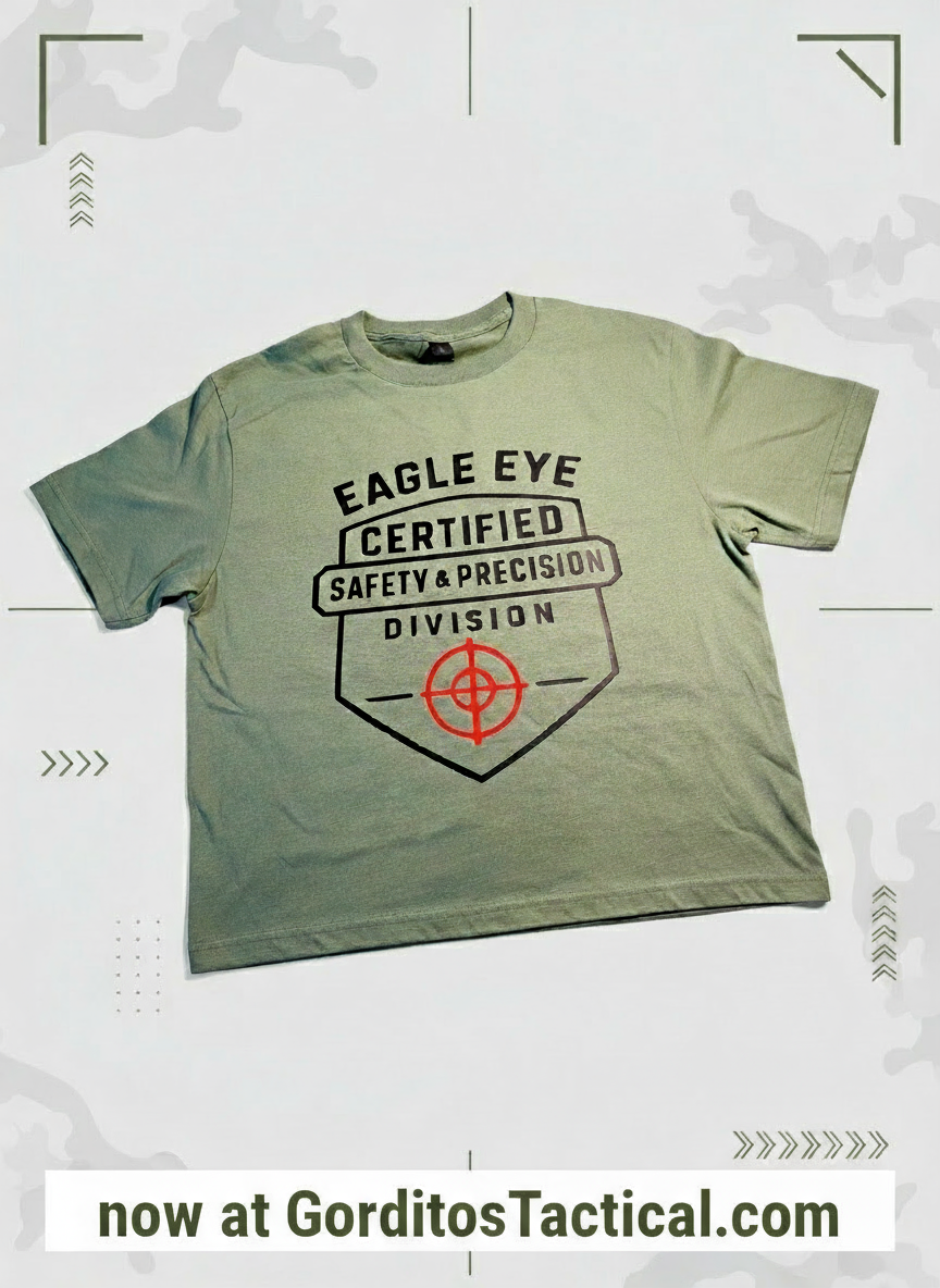 Get ready to turn heads with the Eagle Eye Certified Safety Precision t-shirt!