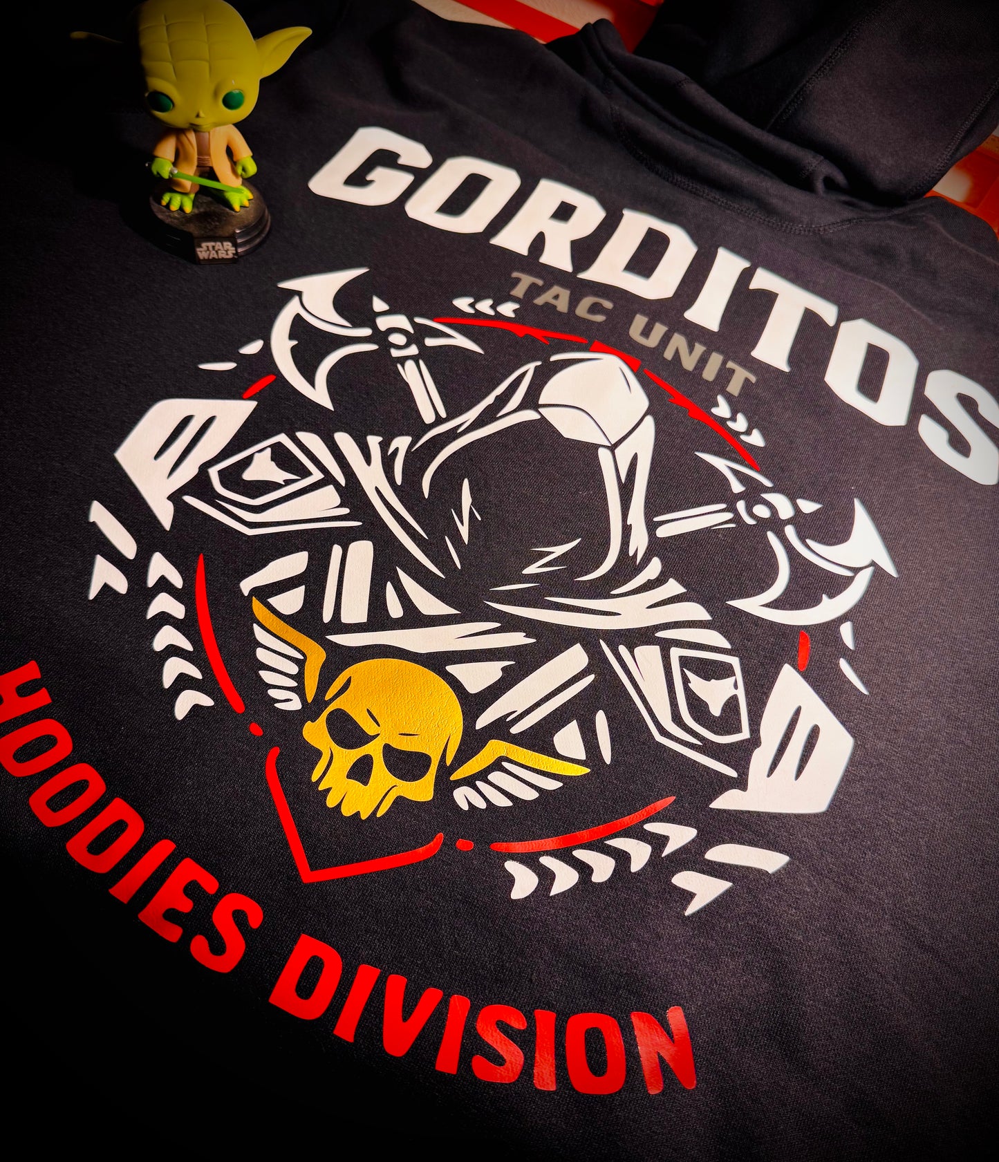 Gorditos Tac Unit Hoodies Division Lock in with the crew