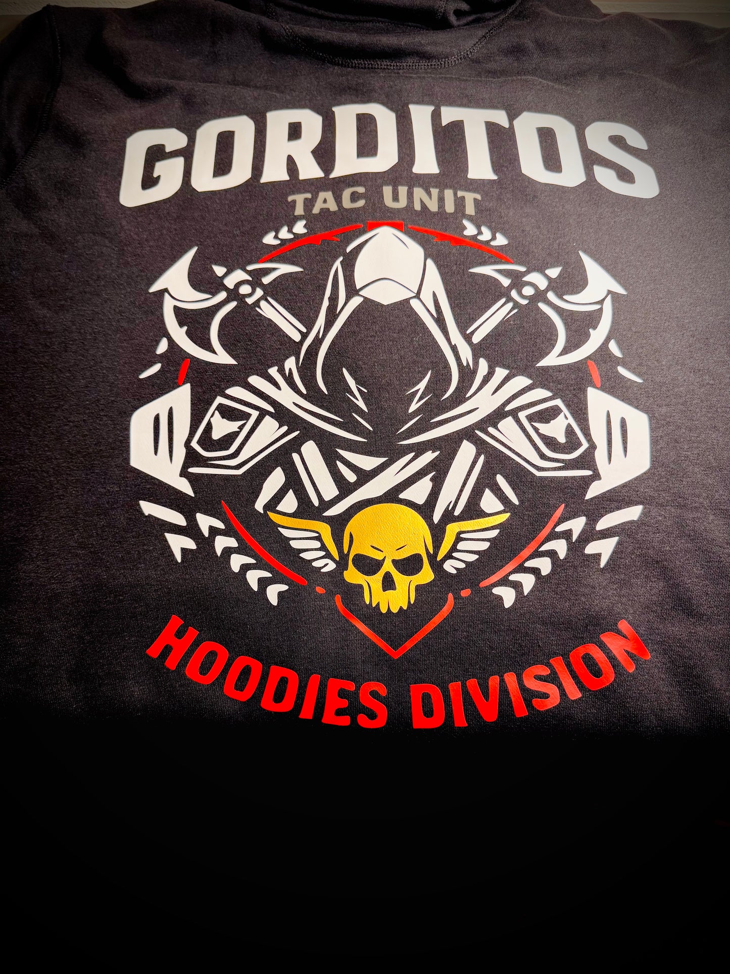 Gorditos Tac Unit Hoodies Division Lock in with the crew