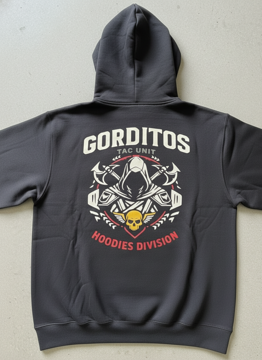 Gorditos Tac Unit Hoodies Division Lock in with the crew