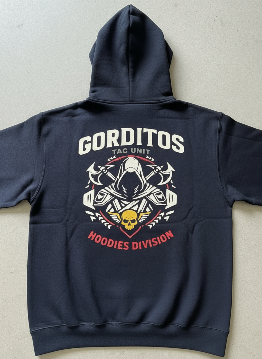 Gorditos Tac Unit Hoodies Division Lock in with the crew