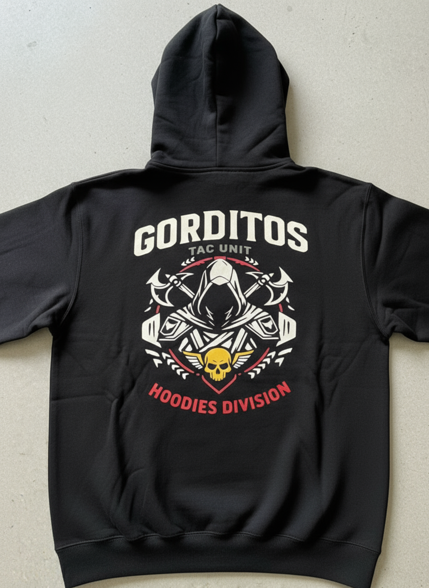 Gorditos Tac Unit Hoodies Division Lock in with the crew
