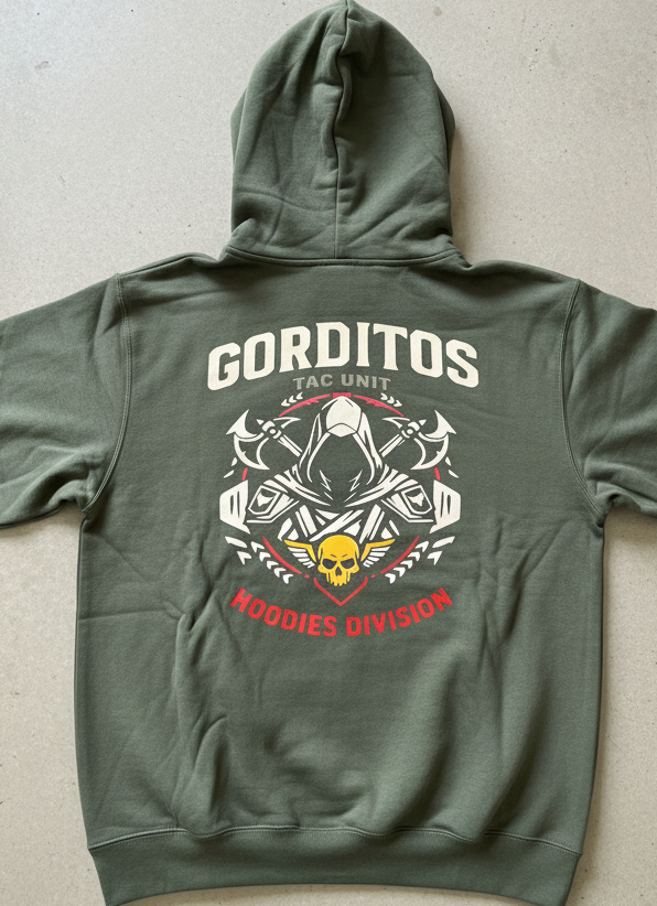 Gorditos Tac Unit Hoodies Division Lock in with the crew