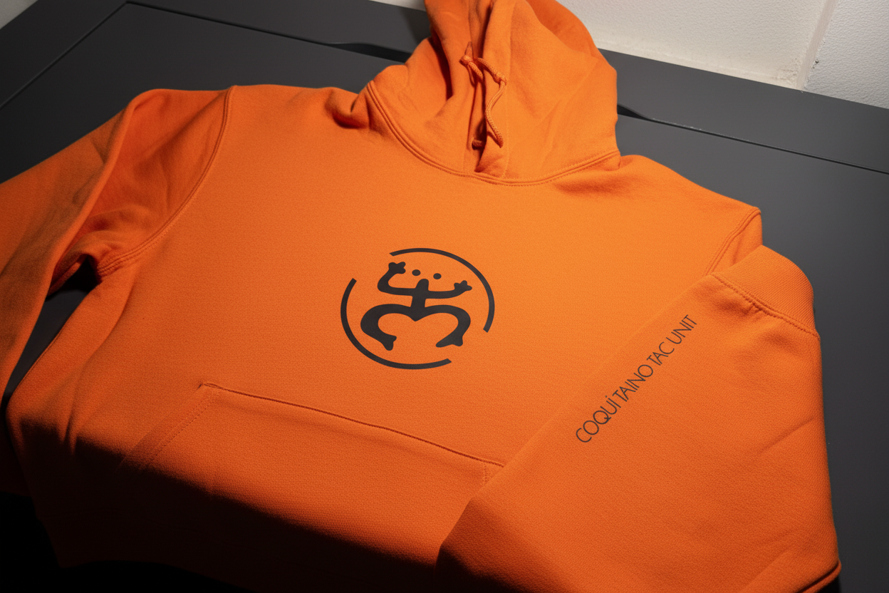 Coqui Taíno Hoodie Rep your roots with the Coqui Taíno Hoodie