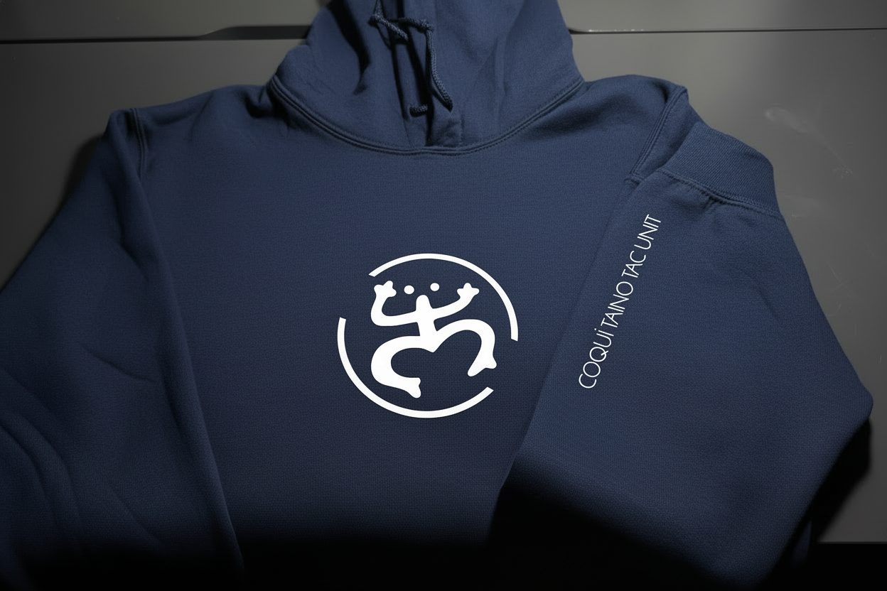 Coqui Taíno Hoodie Rep your roots with the Coqui Taíno Hoodie