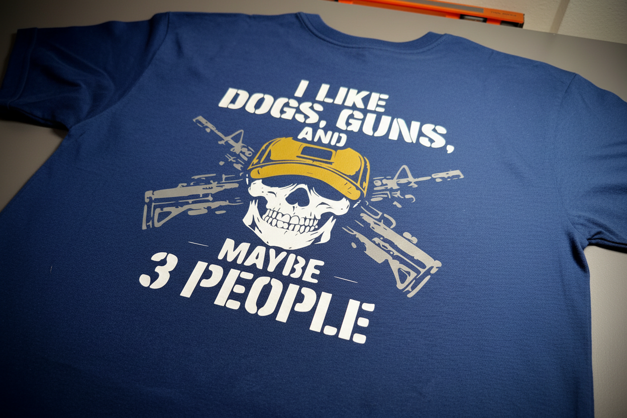 Like Dogs, Guns & Maybe 3 People Tee