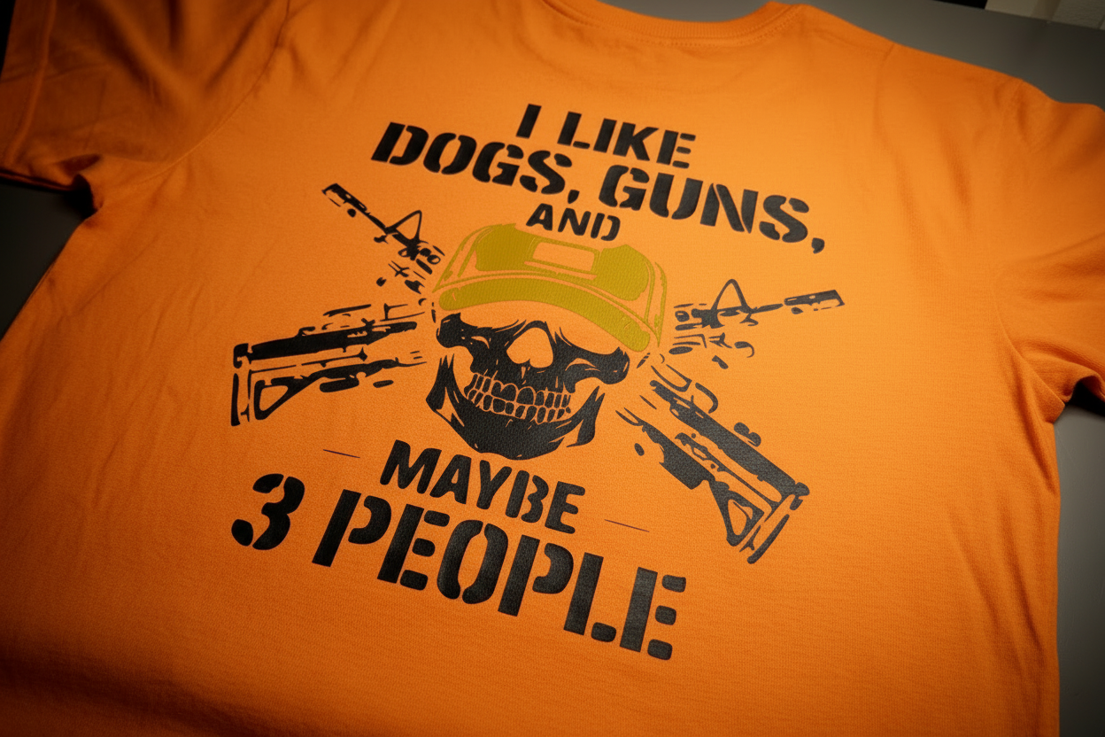Like Dogs, Guns & Maybe 3 People Tee