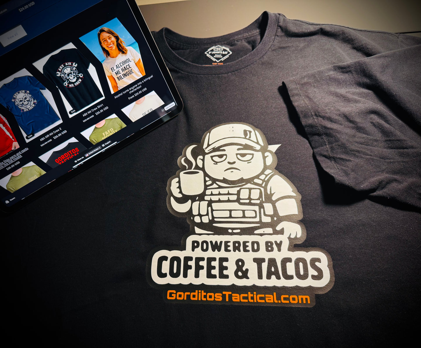 T-SHIRT Perfect for coffee lovers and taco enthusiasts!T-SHIRT