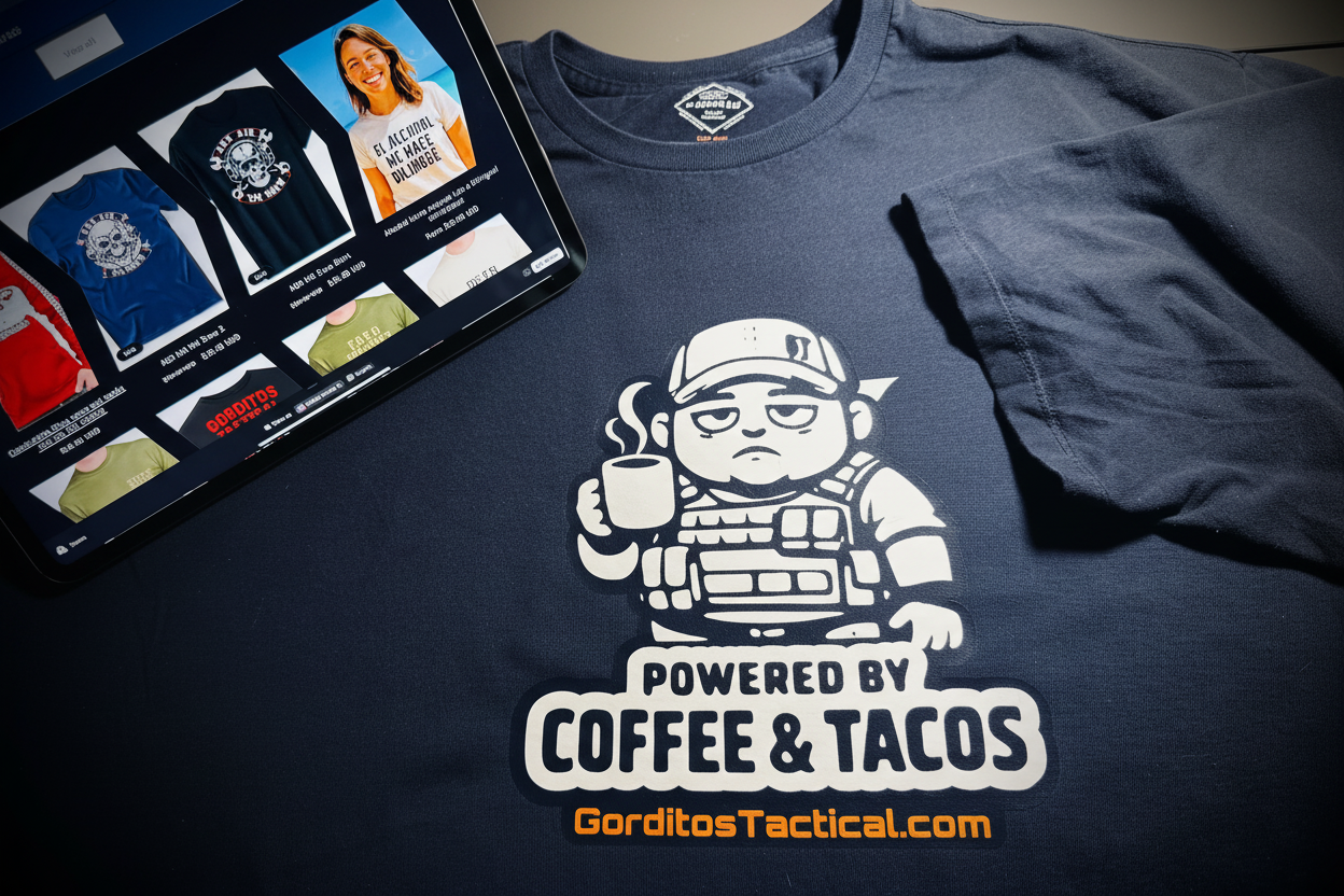 T-SHIRT Perfect for coffee lovers and taco enthusiasts!T-SHIRT