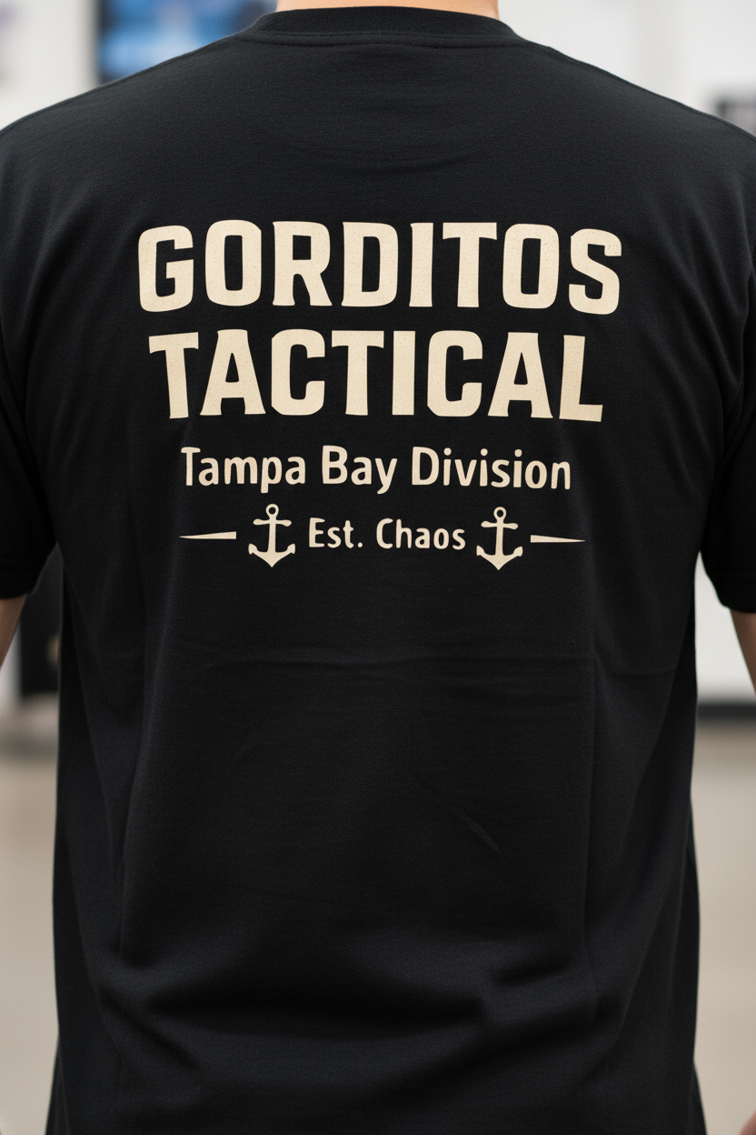 Gasparilla Tactical Shirt Raid the streets with pirate-approved tactical style.