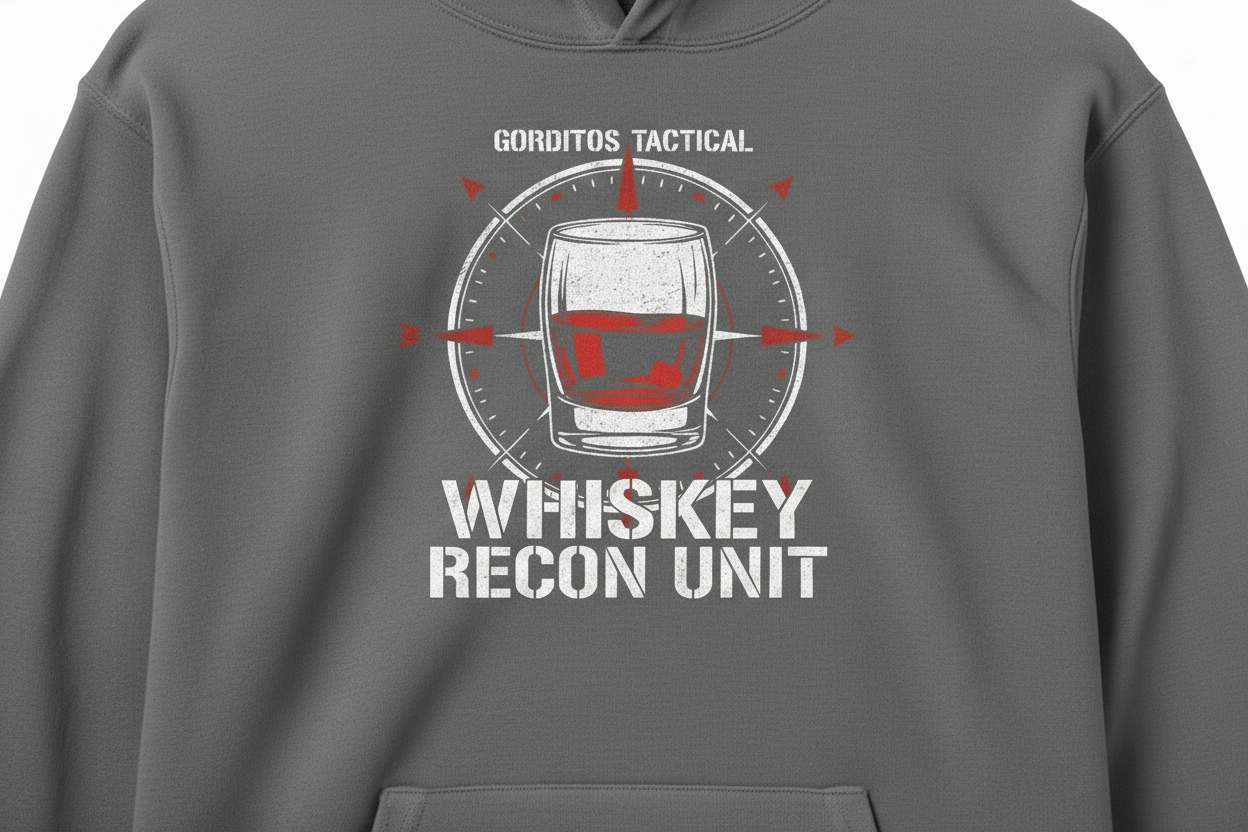 Raise the bar on casual comfort with our Whiskey Hoodie