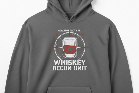 Raise the bar on casual comfort with our Whiskey Hoodie