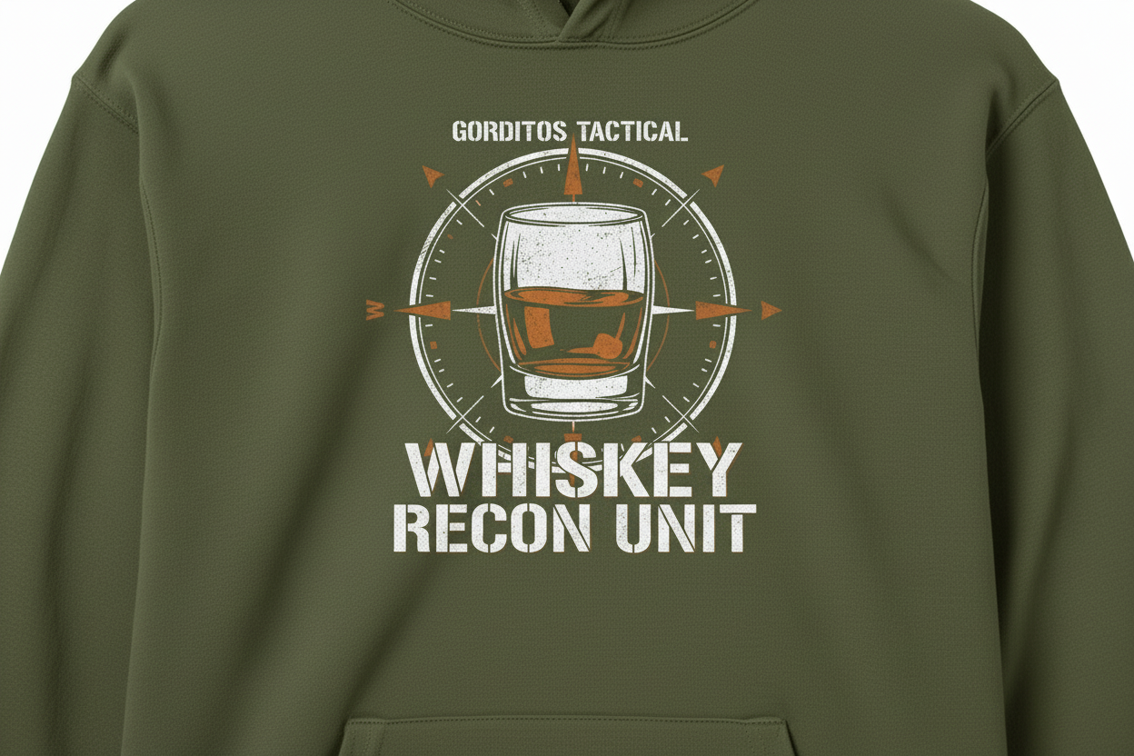 Raise the bar on casual comfort with our Whiskey Hoodie